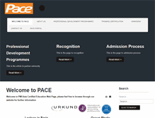 Tablet Screenshot of pacesb.com